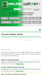 Mobile Screenshot of hash.online-convert.com