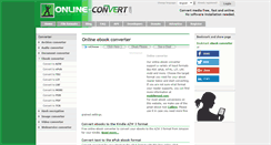 Desktop Screenshot of ebook.online-convert.com