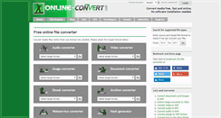 Desktop Screenshot of online-convert.com
