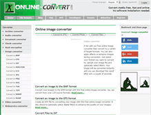 Tablet Screenshot of image.online-convert.com